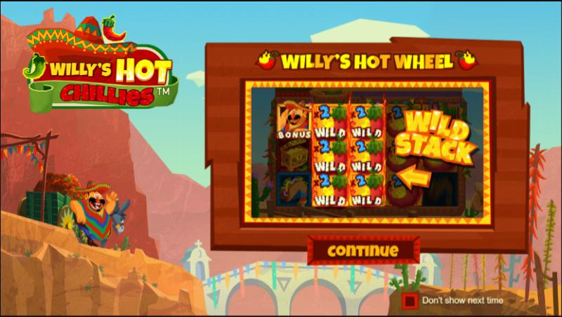 willy’s hot chillies slot